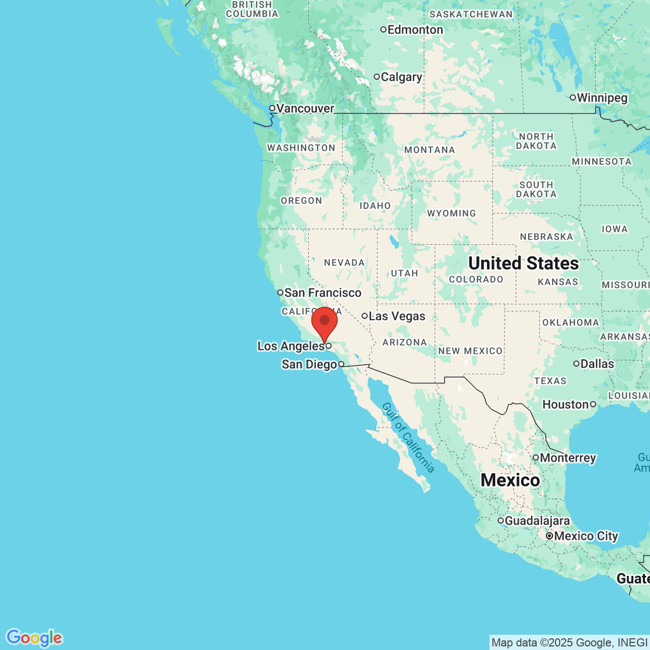 Google map image of our location in 21650 Oxnard St Woodland Hills, CA