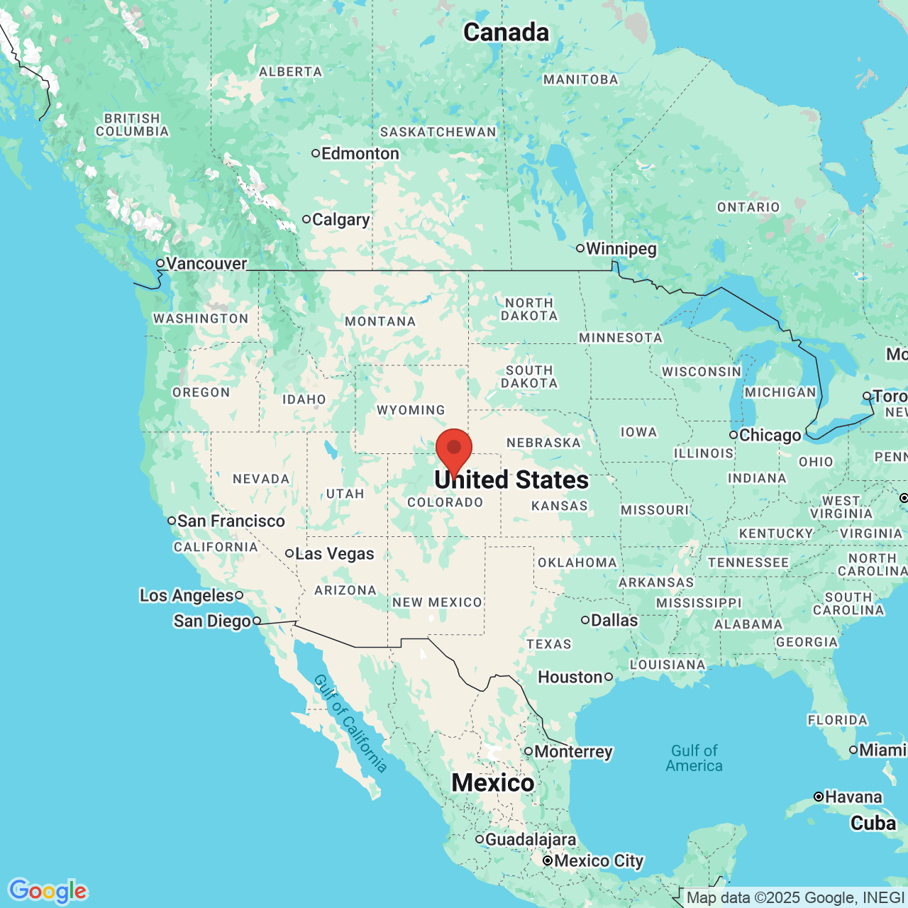 Google map image of our location in 469 S Cherry St Denver, CO