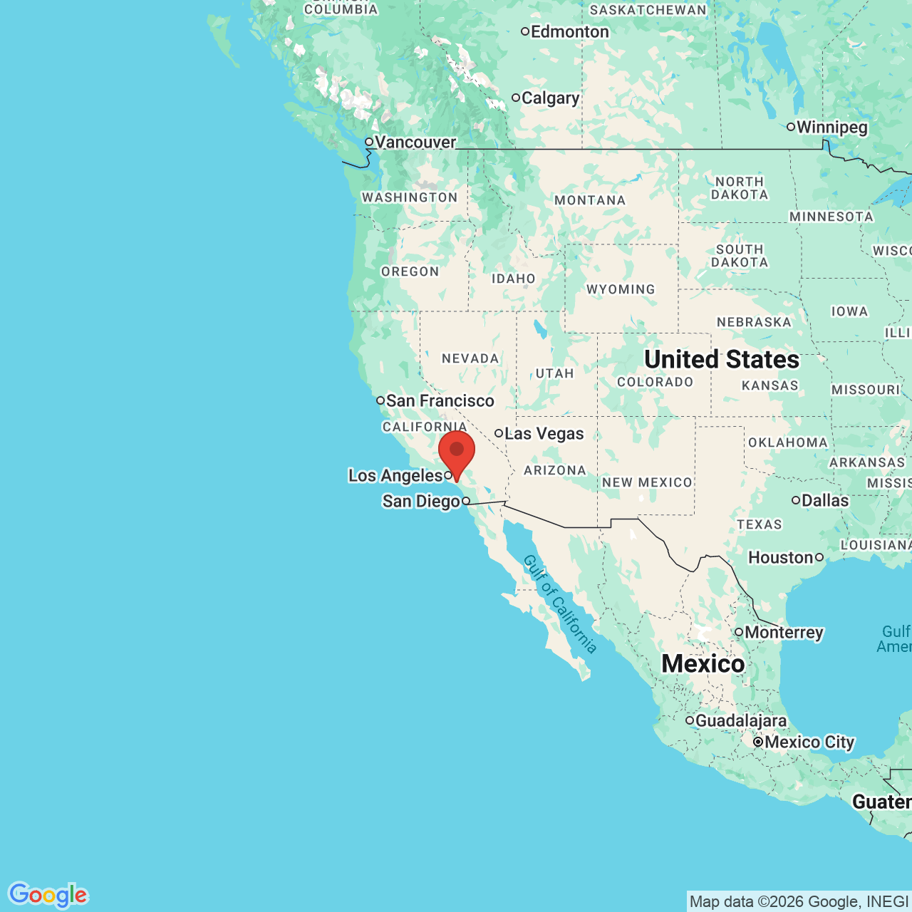Google map image of our location in 7545 Irvine Center Drive Irvine, CA